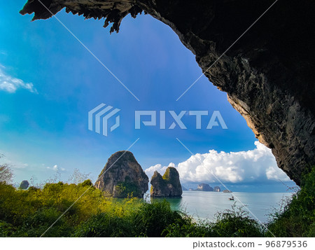 Princess or Phra nang Cave in Krabi, Thailand Princess or Phra nang Cave in Krabi, Thailand 96879536