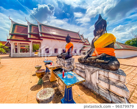Wat Phra Boromathat Chaiya in Surat Thani, Thailand Wat Phra Boromathat Chaiya in Surat Thani, Thailand 96879979