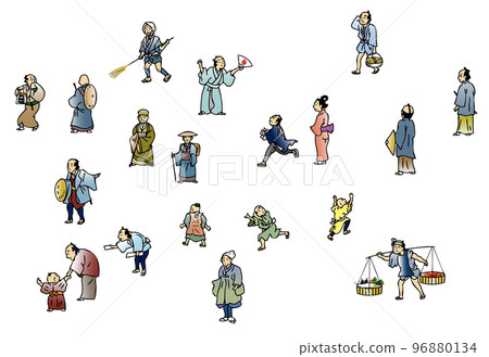 People of Edo Color 02 People of Edo Color 02 96880134