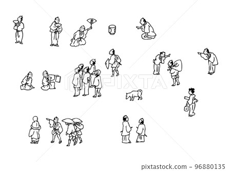 江戶人黑白01 江戶人黑白01 96880135