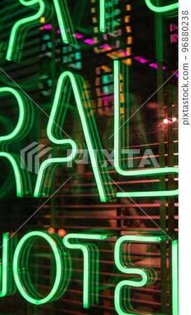 abstract neon words photo 96880238