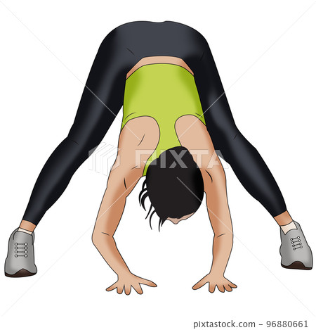 woman exercising, aerobics 96880661
