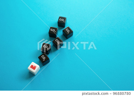 Industry emissions of carbon dioxide and greenhouse gases. Dust and pollution. Visualization in tons cubic volumes. Reducing the impact on environment. Decarbonization. Annual pollution calculation Industry emissions of carbon dioxide and greenhouse gases. Dust and pollution. Visualization in tons cubic volumes. Reducing the impact on environment. Decarbonization. Annual pollution calculation 96880780