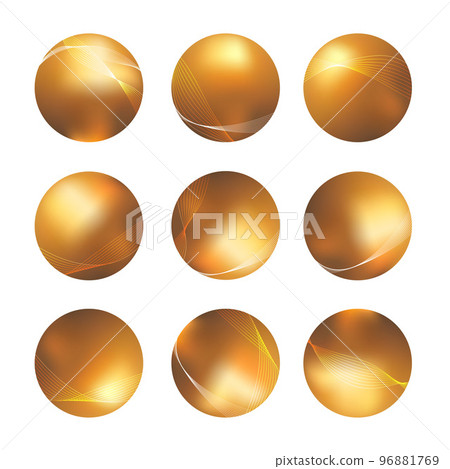 Instagram bronze Icon Set. Cover Icons. Vector Instagram bronze Icon Set. Cover Icons. Vector 96881769