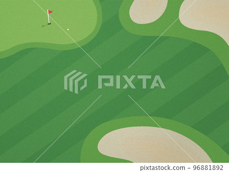 Illustration material for golf background Illustration material for golf background 96881892