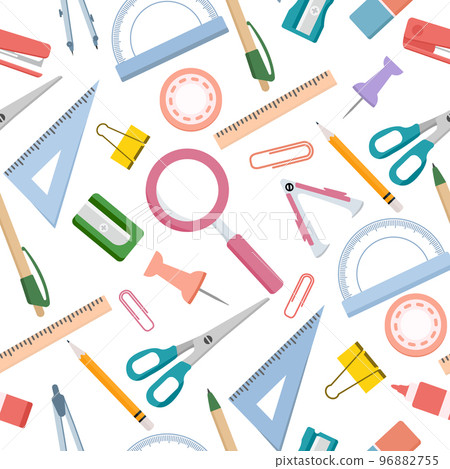 Pattern Stationery School Education Chancellery 96882755