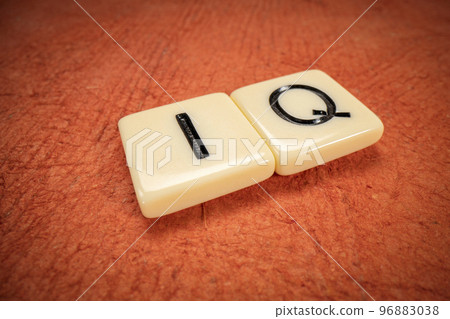 IQ intelligence quotient symbol 96883038