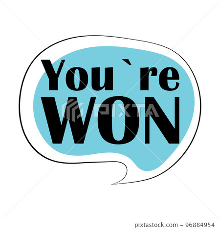 All the best. Beautiful illustration with three multicolored bubbles 96884954