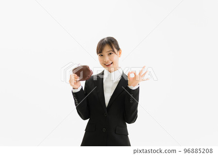 Business woman wallet 96885208