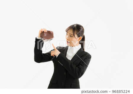 Business woman wallet Business woman wallet 96885224
