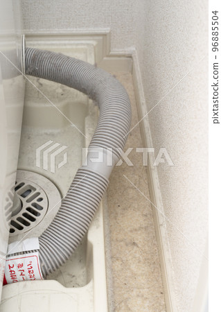 Dirty washing machine drain Dirty washing machine drain 96885504