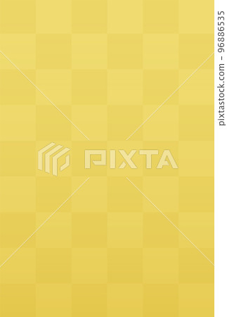 Large checkered background-simple Japanese style material-golden 96886535
