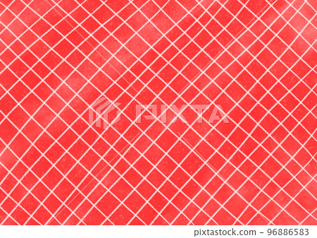 用模擬風格的白線繪製的對角格子背景材料 96886583