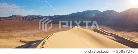 Sand dunes in California 96887276