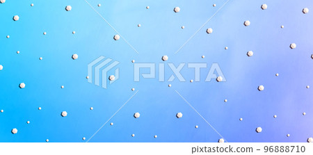 Hexagon sugar candy - flat lay Hexagon sugar candy - flat lay 96888710