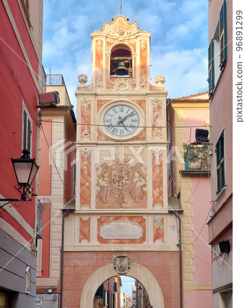 Gate in the old Town of Loano 96891299