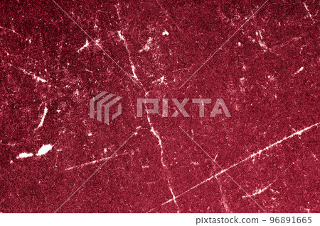 Texture of old burgundy color scratched and torn paper. Abstract 96891665