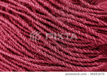 Technical ropes in a roll. Grunge Magenta color texture Technical ropes in a roll. Grunge Magenta color texture 96891670