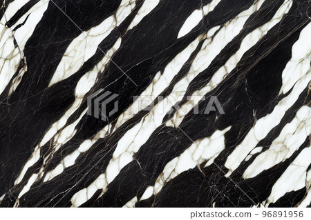 Black and white marble abstract background. Decorative acrylic paint pouring rock marble texture. Horizontal Black and white abstract pattern. Black and white marble abstract background. Decorative acrylic paint pouring rock marble texture. Horizontal Black and white abstract pattern. 96891956