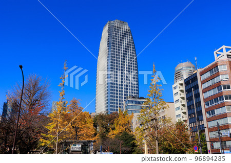Autumn leaves in Tokyo seen from Onarimon Autumn leaves in Tokyo seen from Onarimon 96894285