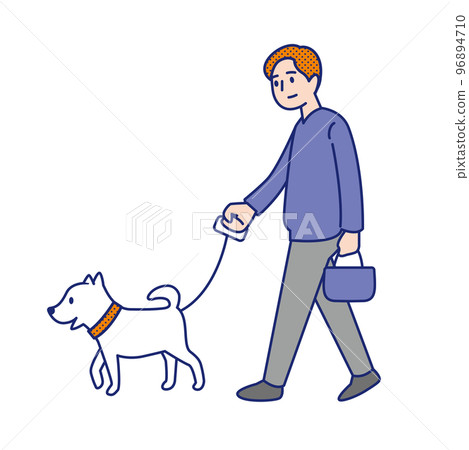 一個人遛狗 96894710