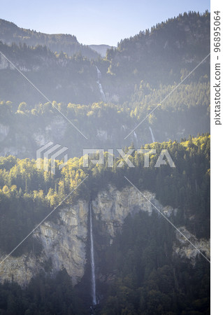 Reichenbach Falls in Bernese Oberland region of Switzerland 96895064