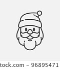 Santa Claus icon 96895471