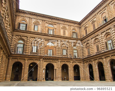 Pitti Palace courtyard (Florence - Italy) Pitti Palace courtyard (Florence - Italy) 96895521