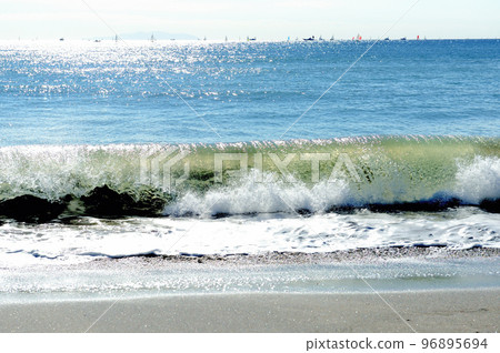 Scenery of Shichirigahama beach beach Scenery of Shichirigahama beach beach 96895694