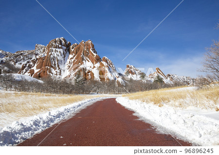 Roxborough State Park in winter, Colorado, USA Roxborough State Park in winter, Colorado, USA 96896245