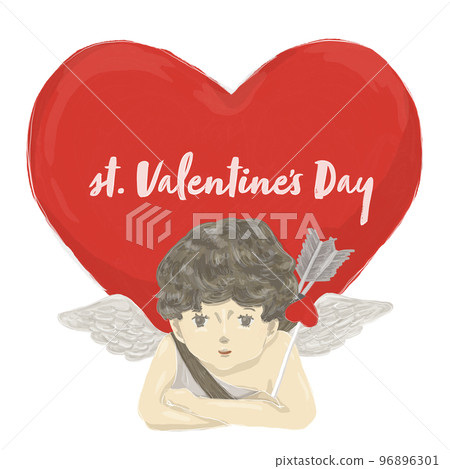 See here Cupid and Valentine Heart See here Cupid and Valentine Heart 96896301