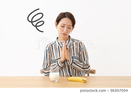 女性飲食形象健康美容 96897094