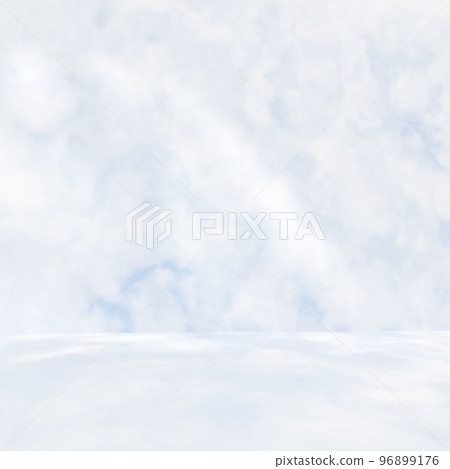 3D rendering/3D illustration) light blue marbled abstract background. minimal and simple square banner 96899176