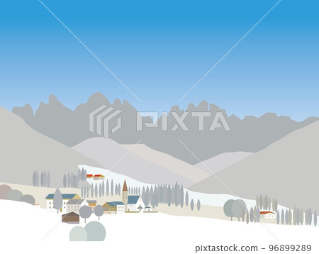 Santa Maddalena santa maddalena dolomites dolomites italy winter 96899289