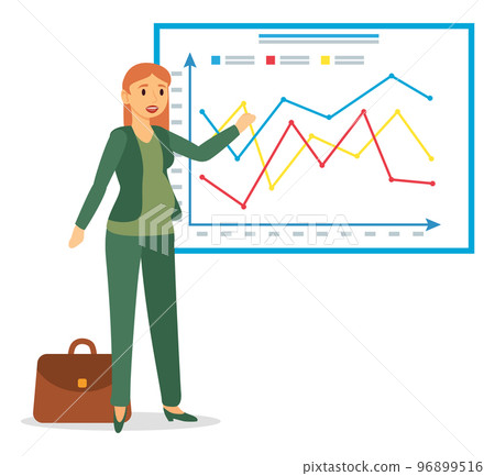 Pregnant Woman at Work, Appointment in Office Pregnant Woman at Work, Appointment in Office 96899516
