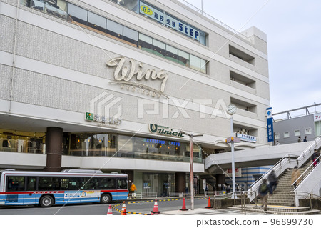 Urban landscape of Yokosuka City Keikyu Kurihama Station 96899730