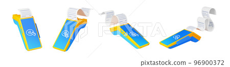 Payment machine, pos terminal with paper receipt Payment machine, pos terminal with paper receipt 96900372