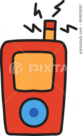 Hand Drawn telephone illustration Hand Drawn telephone illustration 96900692