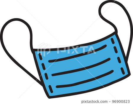 Hand Drawn mask illustration Hand Drawn mask illustration 96900823