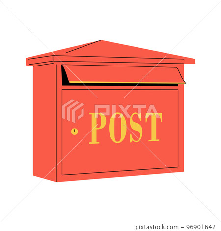 Old Post Mailbox Old Post Mailbox 96901642