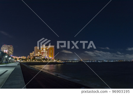 Christmas in Okinawa Panoramic view of Mihama American Village in Chatan Town Christmas in Okinawa Panoramic view of Mihama American Village in Chatan Town 96903195