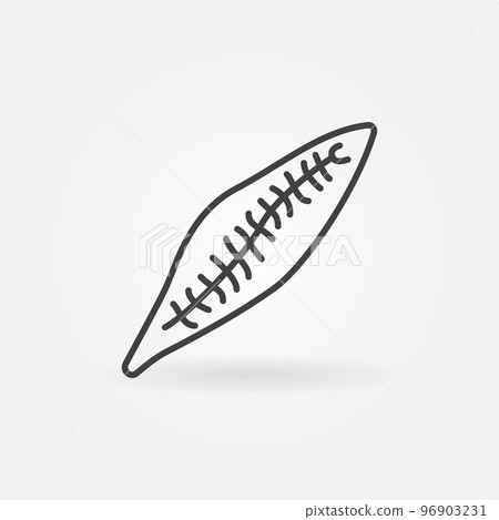 Trematoda vector concept icon in outline style Trematoda vector concept icon in outline style 96903231