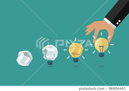 Change gabage to idea concept 96904461