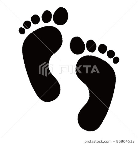 footprints on both feet 96904532