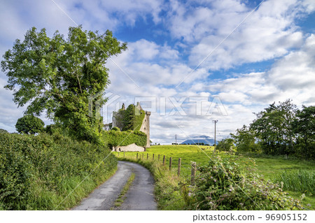 Deel castle, in Irish Caislean na Daoile, was built in the 16th century - County Mayo, Ireland Deel castle, in Irish Caislean na Daoile, was built in the 16th century - County Mayo, Ireland 96905152
