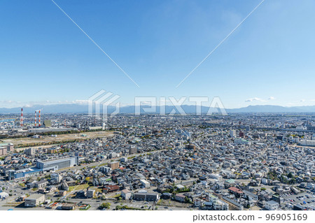 Niigata City, Niigata Prefecture Toki Messe Befco Bakauke Observatory overlooking the cityscape of Niigata City (eastward) Niigata City, Niigata Prefecture Toki Messe Befco Bakauke Observatory overlooking the cityscape of Niigata City (eastward) 96905169