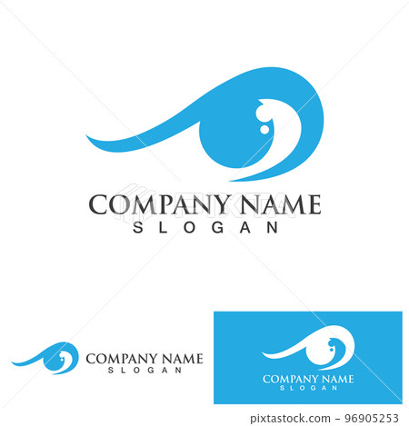 Eye Care vector logo design Eye Care vector logo design 96905253