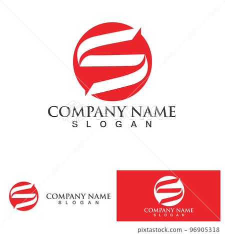 S letter logo design vector S letter logo design vector 96905318