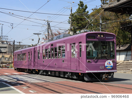 Keifuku Electric Railway Model Mo 621 of Uzumasa Koryu-ji Temple Keifuku Electric Railway Model Mo 621 of Uzumasa Koryu-ji Temple 96906468