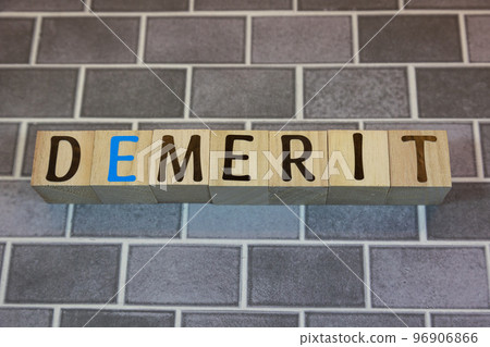 Character block DEMERIT Disadvantages 96906866